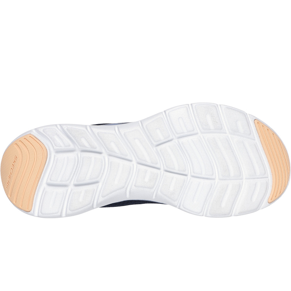 Skechers zapatillas fitness mujer FLEX APPEAL 5.0 vista trasera