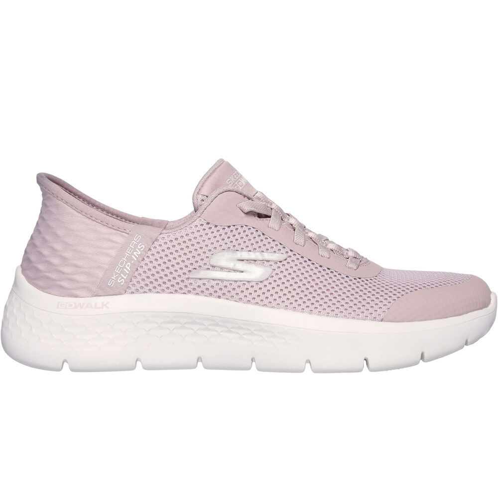 Skechers zapatillas fitness mujer GO WALK FLEX lateral exterior