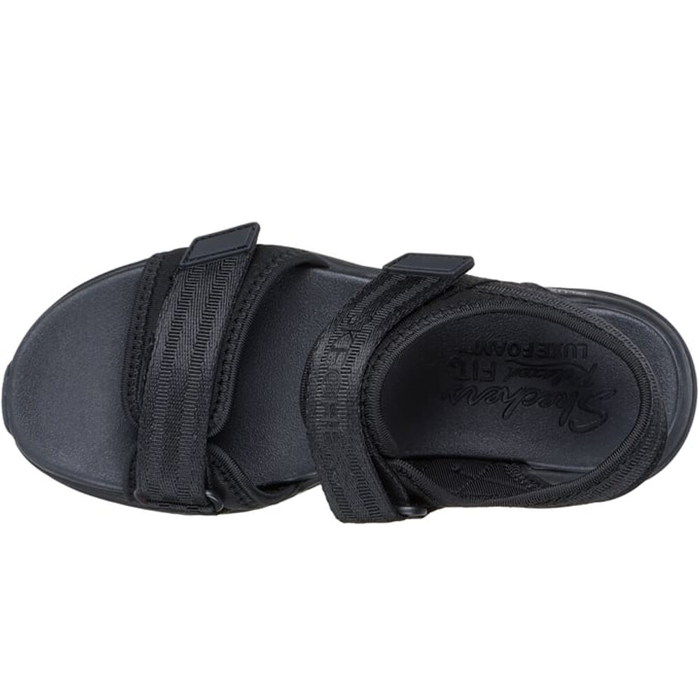 Skechers zueco mujer D'LUX WALKER - ADORED DAYS vista superior