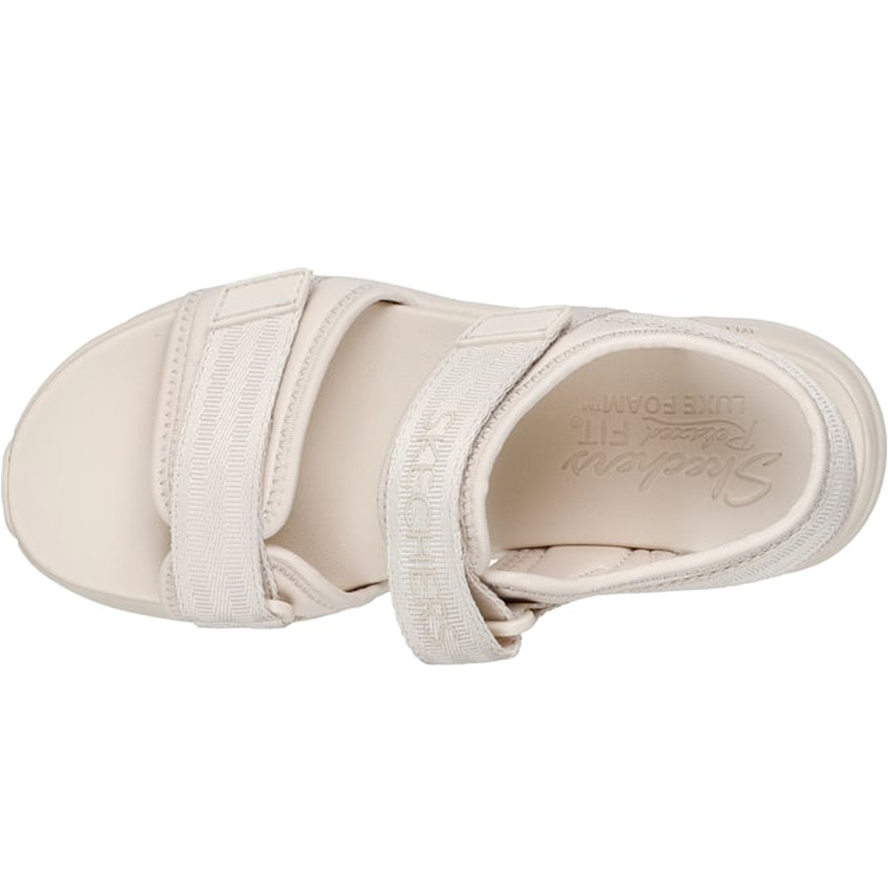 Skechers zueco mujer D'LUX WALKER - ADORED DAYS vista superior