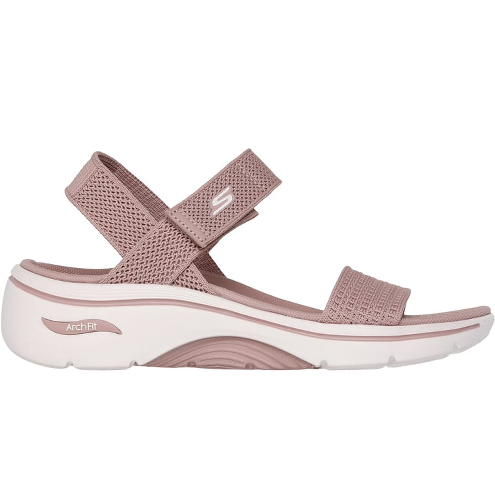 Skechers zueco mujer GO WALK ARCH FIT 2.0 SANDAL lateral exterior