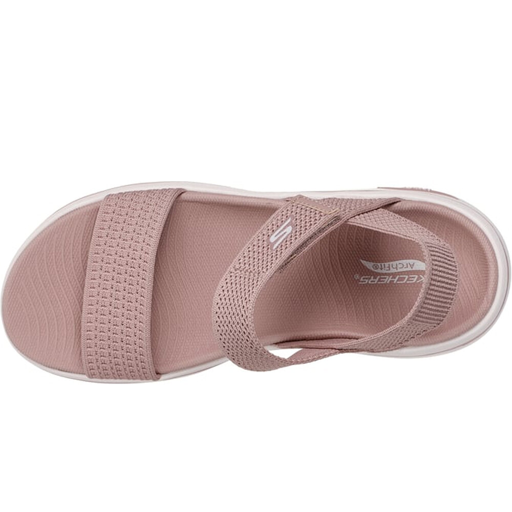 Skechers zueco mujer GO WALK ARCH FIT 2.0 SANDAL vista superior