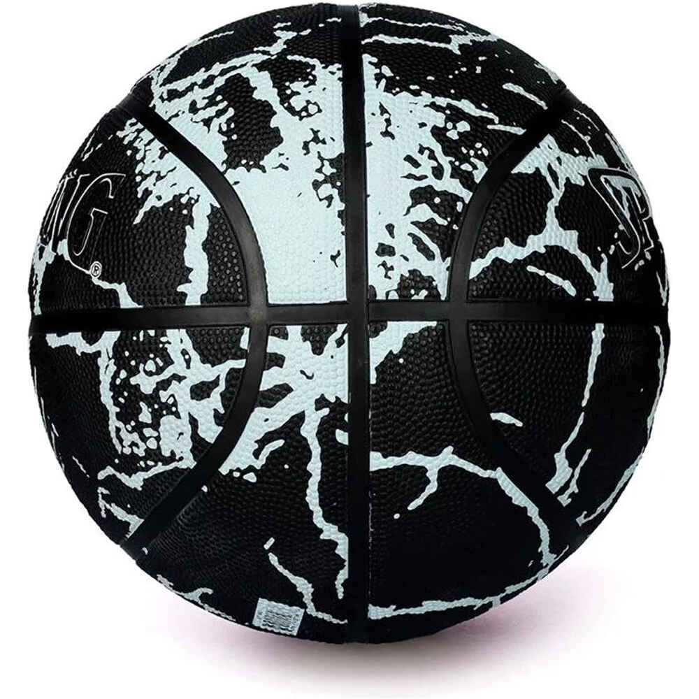 Spalding balón baloncesto FLIGHT CRACK BLACK & WHITE 01