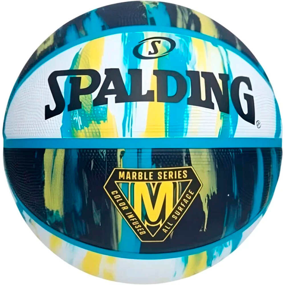 Spalding balón baloncesto MARBLE SERIES vista frontal