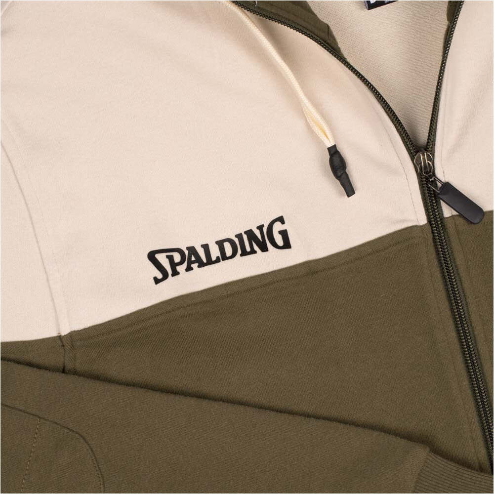 Spalding sudadera baloncesto Funk Hoody Zipper Jacket vista trasera