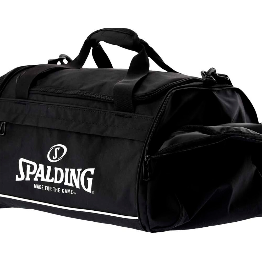 Spalding varios baloncesto Team Bag Medium Black/White 50 L 02