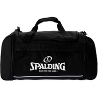 Spalding varios baloncesto Team Bag Medium Black/White 50 L vista frontal
