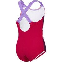 Speedo bañador bebé niña Girls Learn To Swim Printed Crossback vista trasera