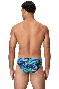 Speedo bañador natación hombre Hyperboom Print Brief 2.5 vista trasera