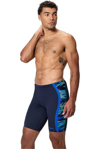 Speedo bañador natación hombre Hyperboom Splice Jammer vista detalle