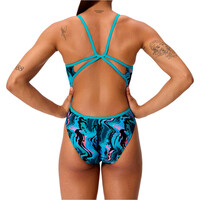 Speedo bañador natación mujer Female Printed Web Back vista trasera