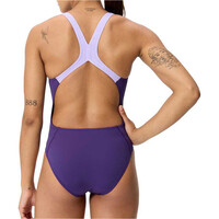 Speedo bañador natación mujer Female Solid Powerback vista trasera