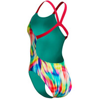 Speedo bañador natación mujer FL Printed Leaderback vista detalle