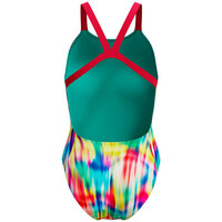 Speedo bañador natación mujer FL Printed Leaderback vista trasera