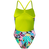 Speedo bañador natación mujer FL Printed V-Back 2.0 vista trasera