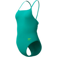 Speedo bañador natación mujer FL Solid Web Back vista detalle