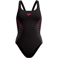 Speedo bañador natación mujer Placement Muscleback 1 Piece vista frontal