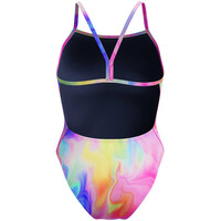 Speedo bañador natación mujer Printed V-Back 1PC vista trasera