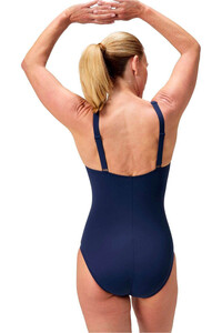 Speedo bañador natación mujer Shaping Printed LunaElustre 1 Piece vista trasera