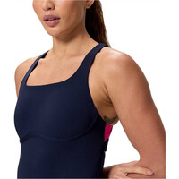 Speedo bañador natación mujer Solid Flex Band One Piece 04