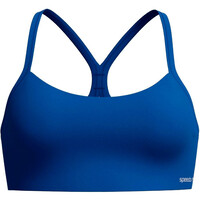 Speedo bañador natación mujer Solid Racerback Bikini Top vista detalle