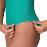 Speedo bañador natación mujer Solid Racerback One Piece vista detalle