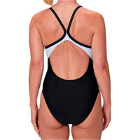 Speedo bañador natación mujer Solid Racerback One Piece vista trasera
