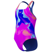 Speedo bañador natación niña Girls Digital Allover Powerback 04