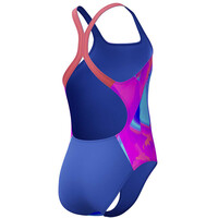 Speedo bañador natación niña Girls Digital Allover Powerback vista detalle