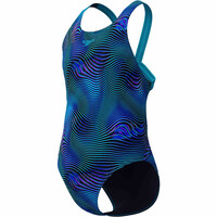 Speedo bañador natación niña Print Leaderback One Piece vista detalle