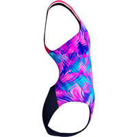 Speedo bañador natación niña Print Powerback One Piece vista detalle