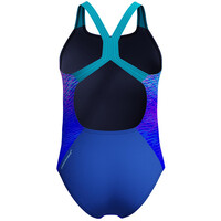 Speedo bañador natación niña Print Powerback One Piece vista trasera