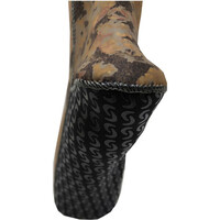 Spetton Traje Humedo Traje BROWN DESERT Camo Fussion 3mm vista trasera