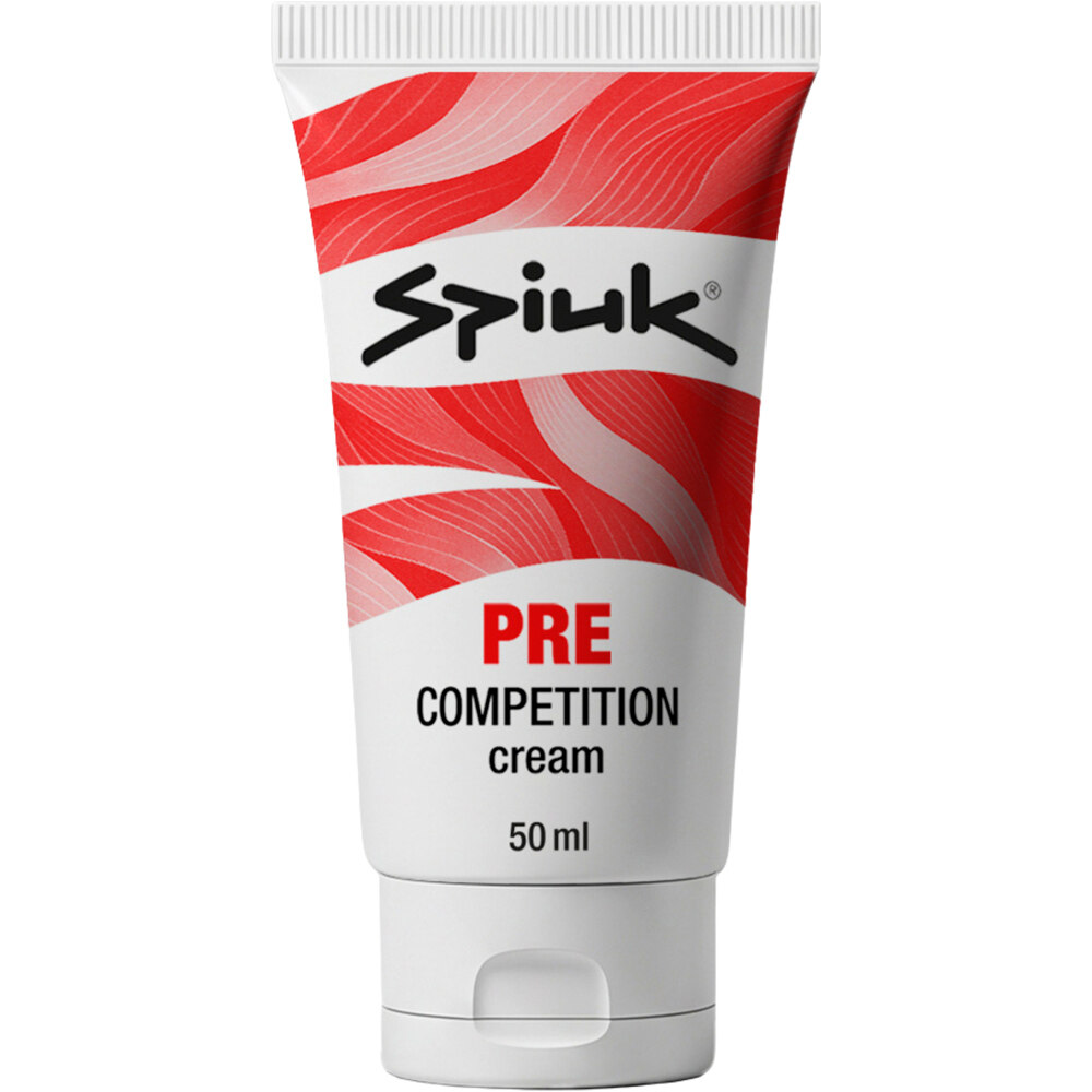 Spiuk aceite de masaje CREMA PRECOMPETICION CALENTADORA 100ml vista frontal