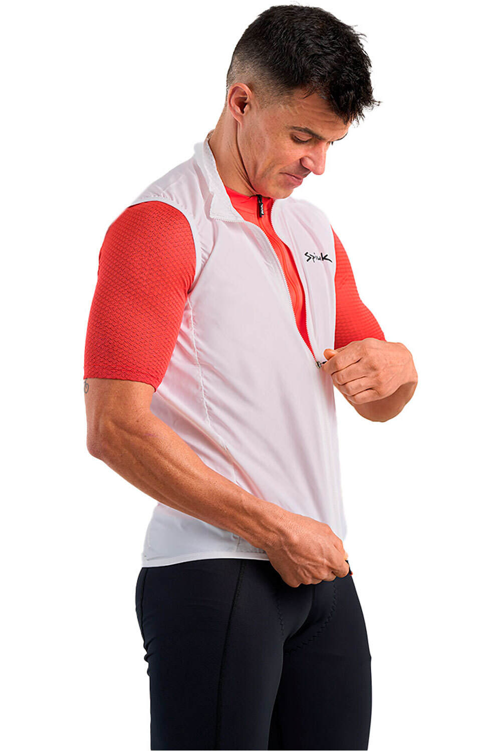 Spiuk chaleco ciclismo cortavientos CHALECO ANATOMIC vista detalle