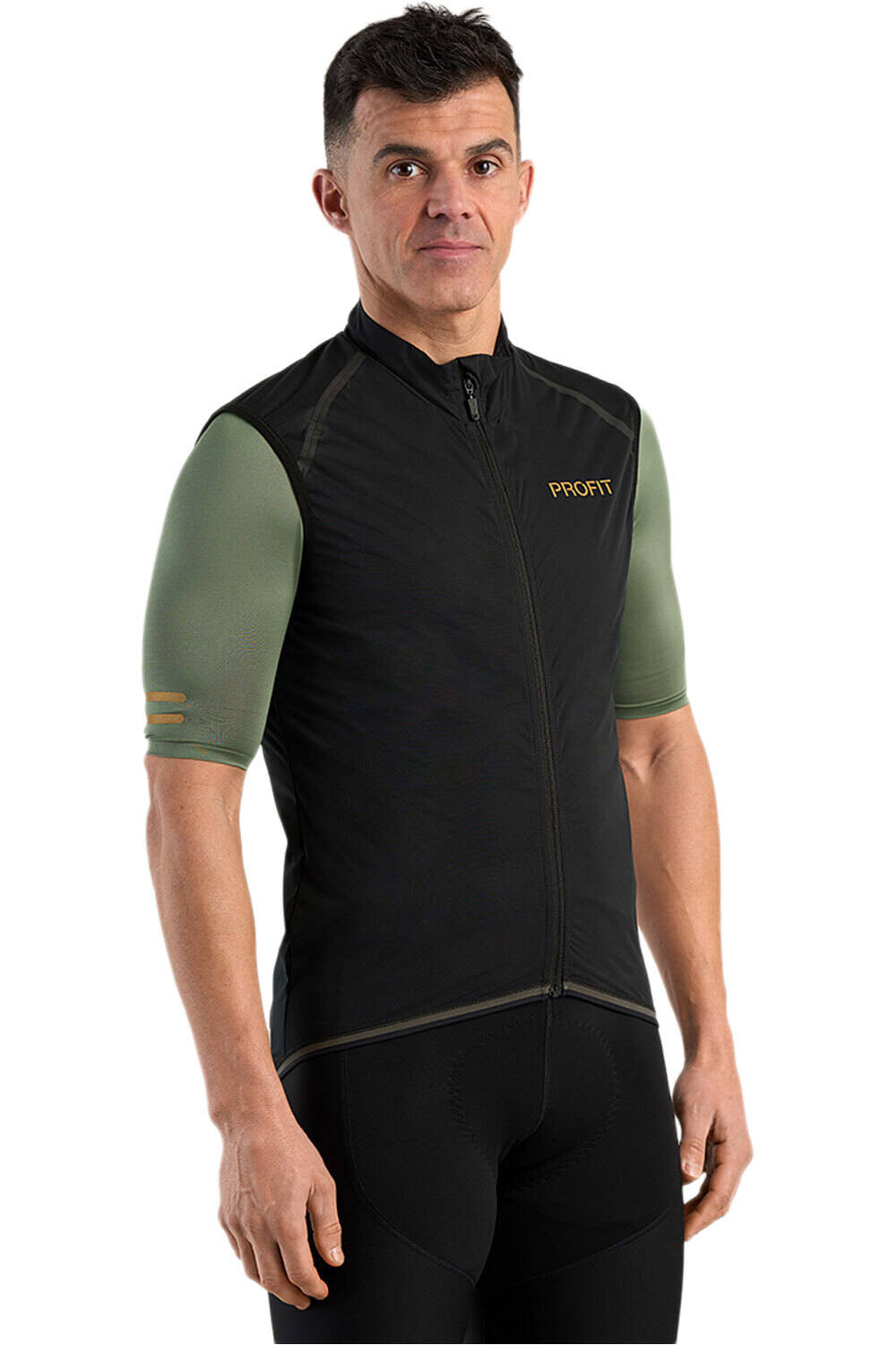 Spiuk chaleco ciclismo cortavientos CHALECO PROFIT ULTRALIGHT UNISEX vista frontal