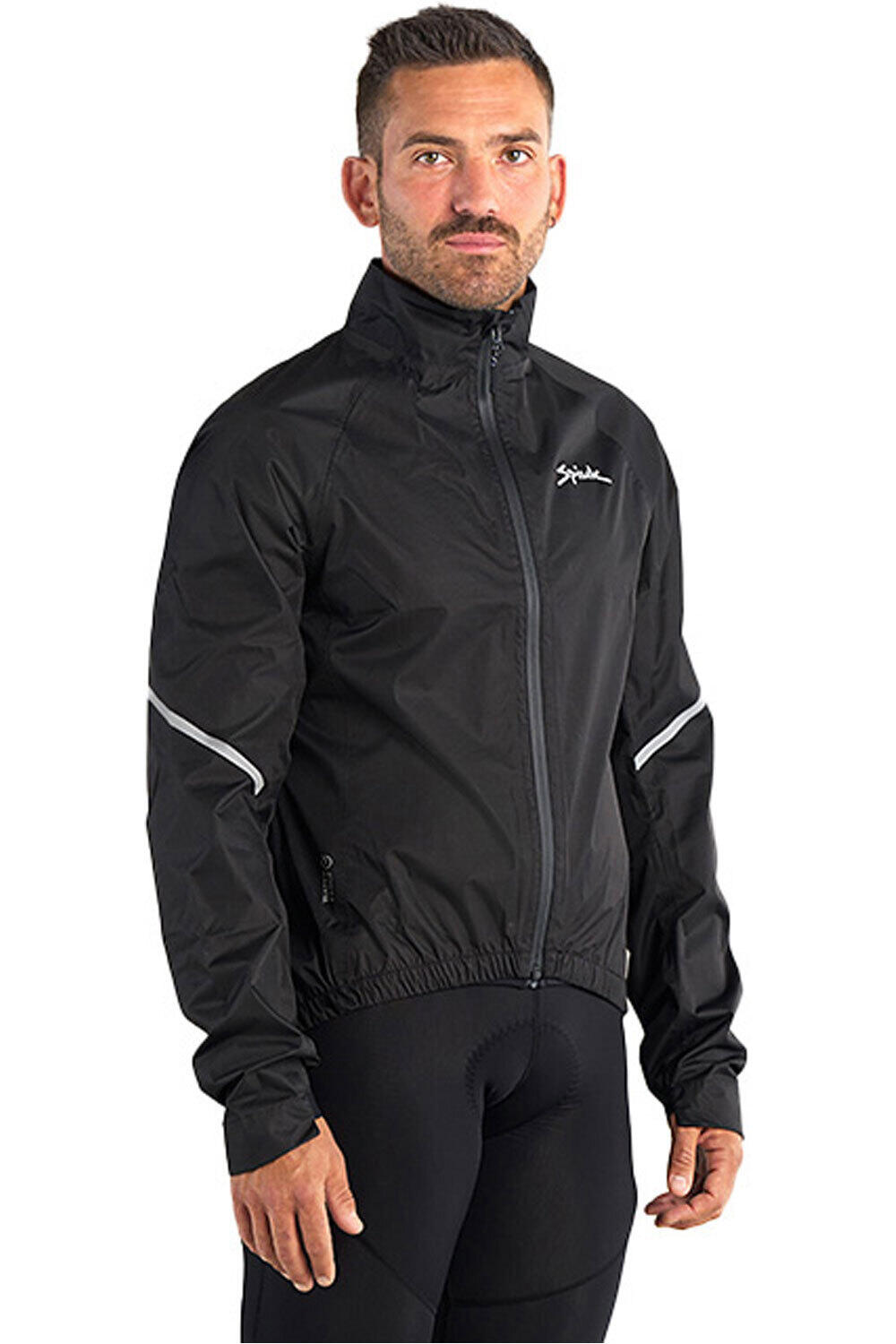 Spiuk chaqueta impermeable ciclismo hombre IMPERMEABLE TOP TEN MEMBRANA UNISEX vista frontal