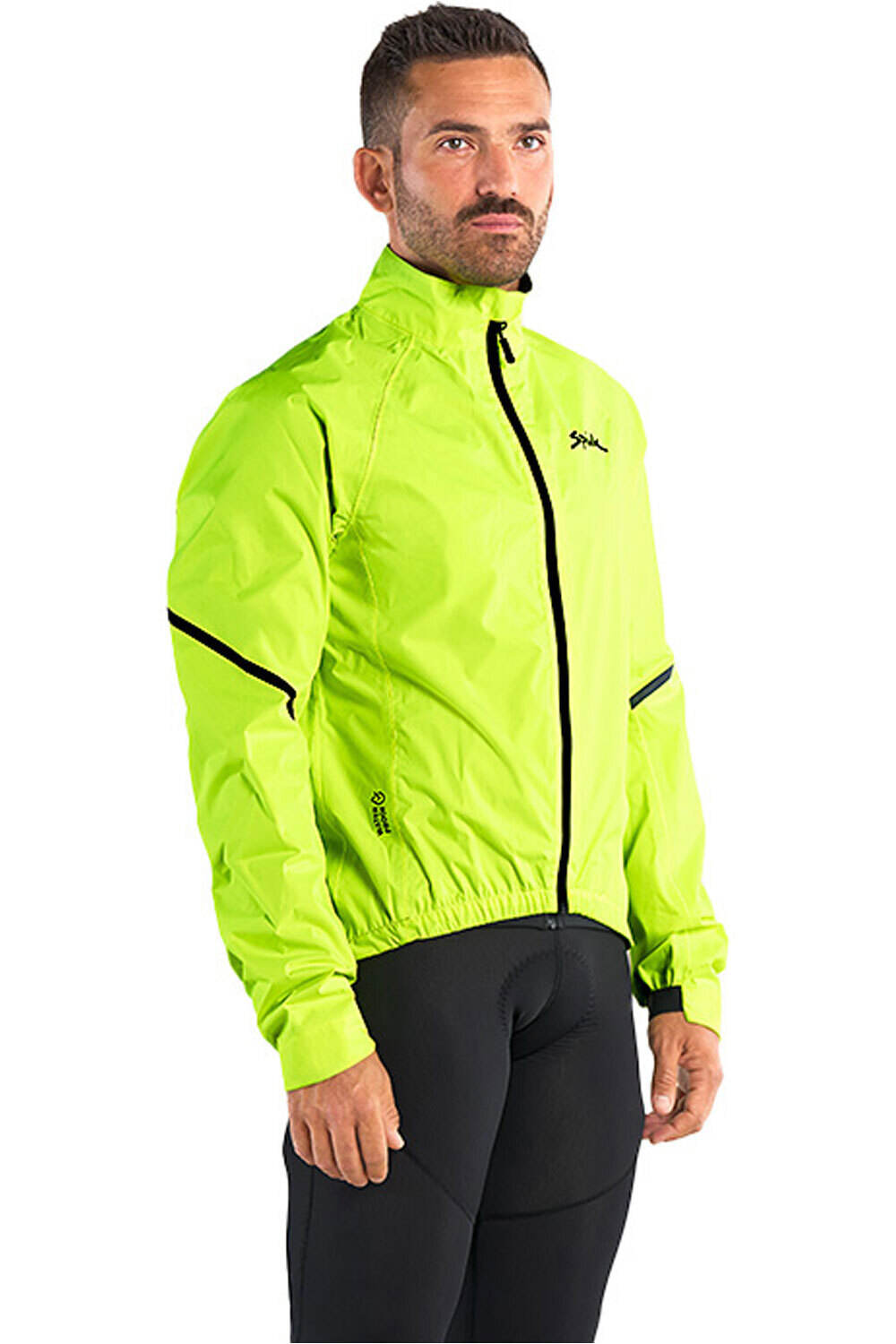 Spiuk chaqueta impermeable ciclismo hombre IMPERMEABLE TOP TEN MEMBRANA UNISEX vista frontal