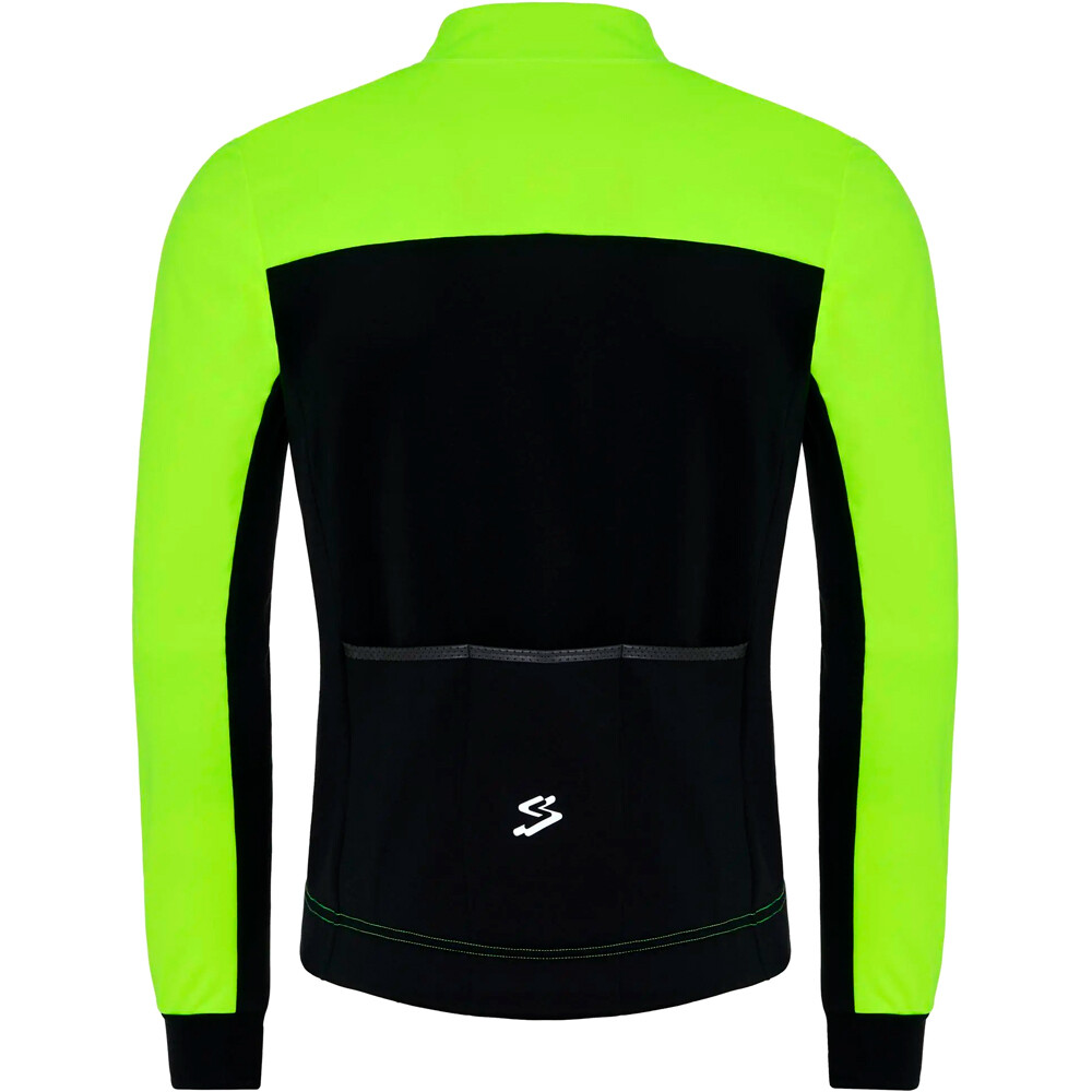 Spiuk cortavientos ciclismo hombre CHAQUETA ANATOMIC MEMBRANA HOMBRE vista trasera