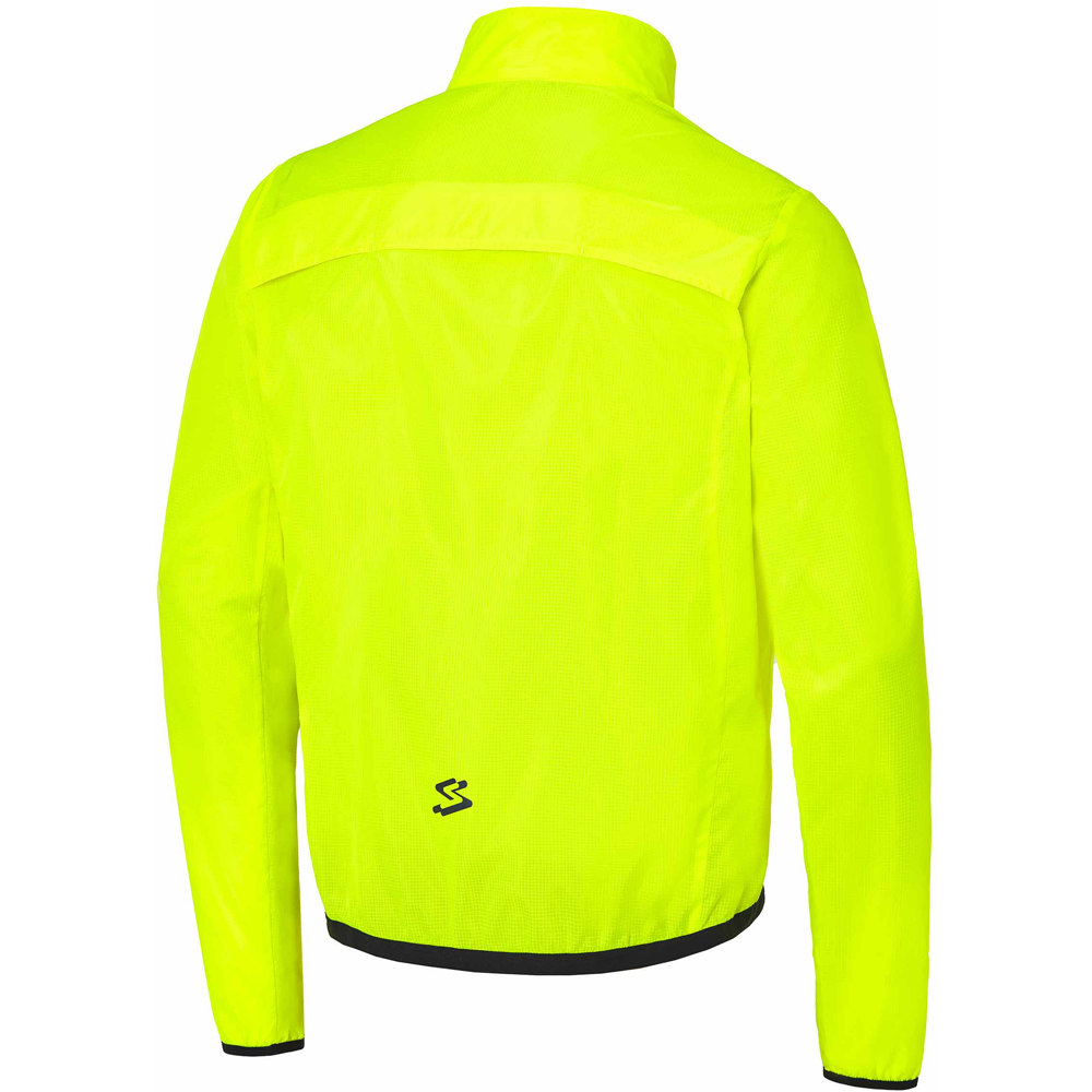 Spiuk cortavientos ciclismo hombre PARAVIENTOS ANATOMIC UNISEX vista trasera
