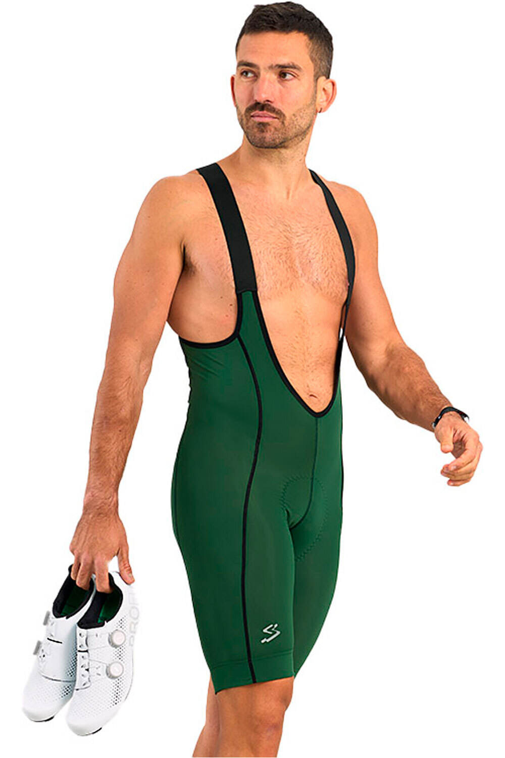 Spiuk culotte corto hombre CULOTE CORTO C/T 400 vista frontal