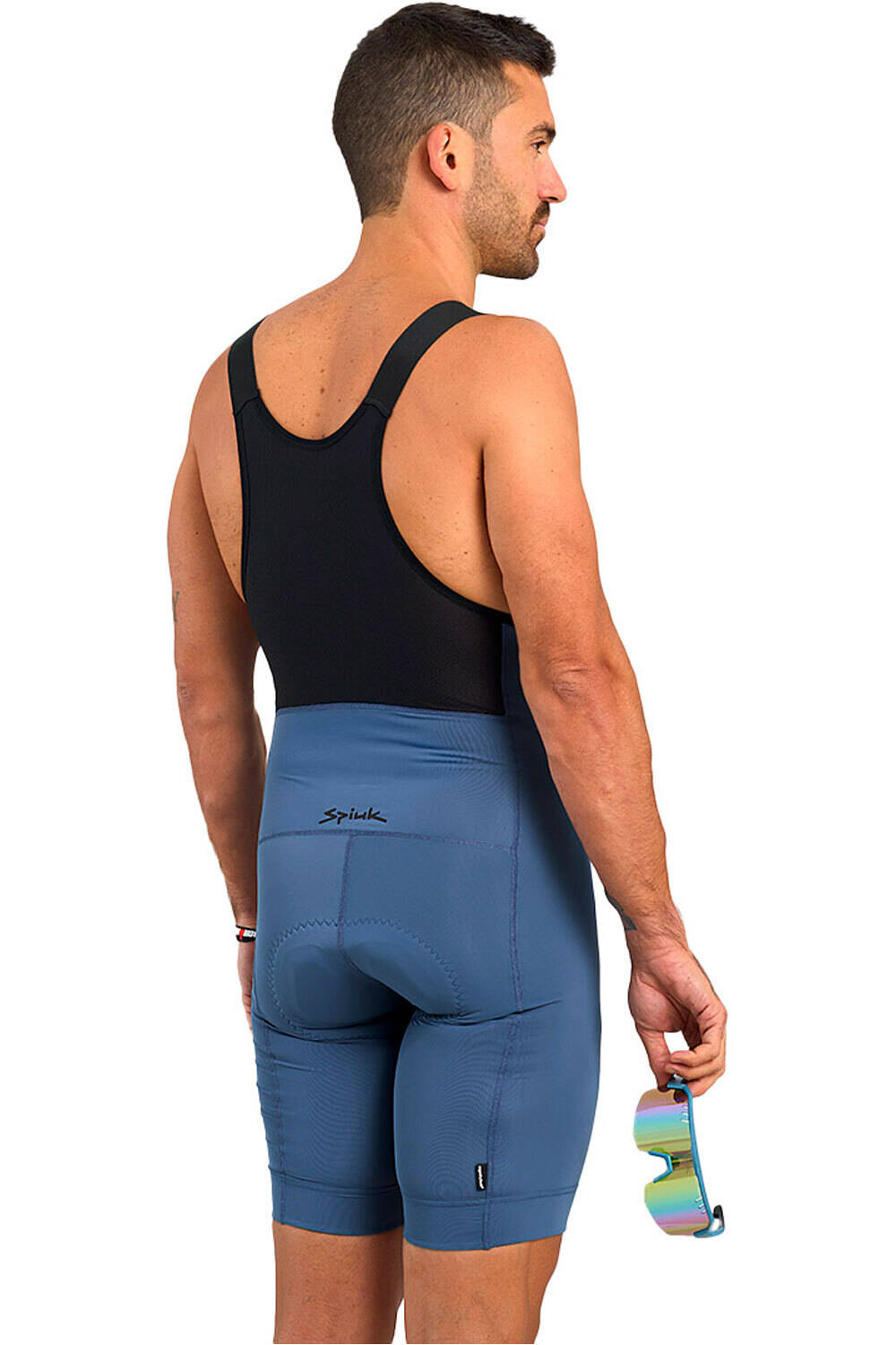 Spiuk culotte corto hombre CULOTE CORTO C/T 400 vista trasera