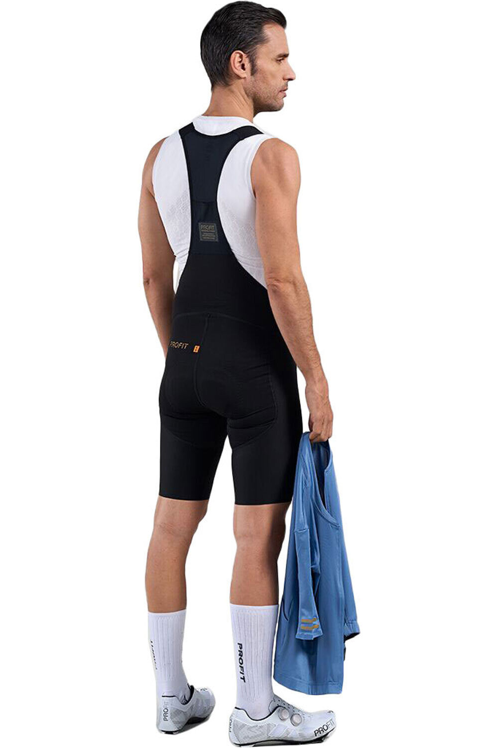 Spiuk culotte corto hombre CULOTE CORTO C/T PROFIT SUMMER HOMBRE NE vista trasera