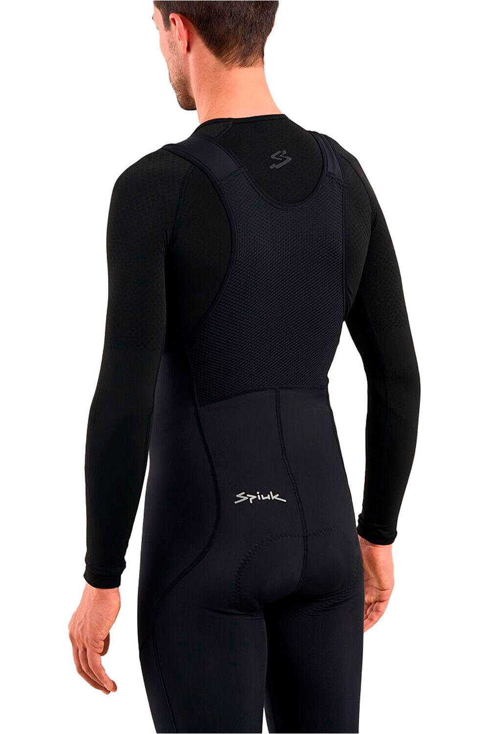 Spiuk culotte pirata hombre CULOTE PIRATA C/T ANATOMIC vista trasera