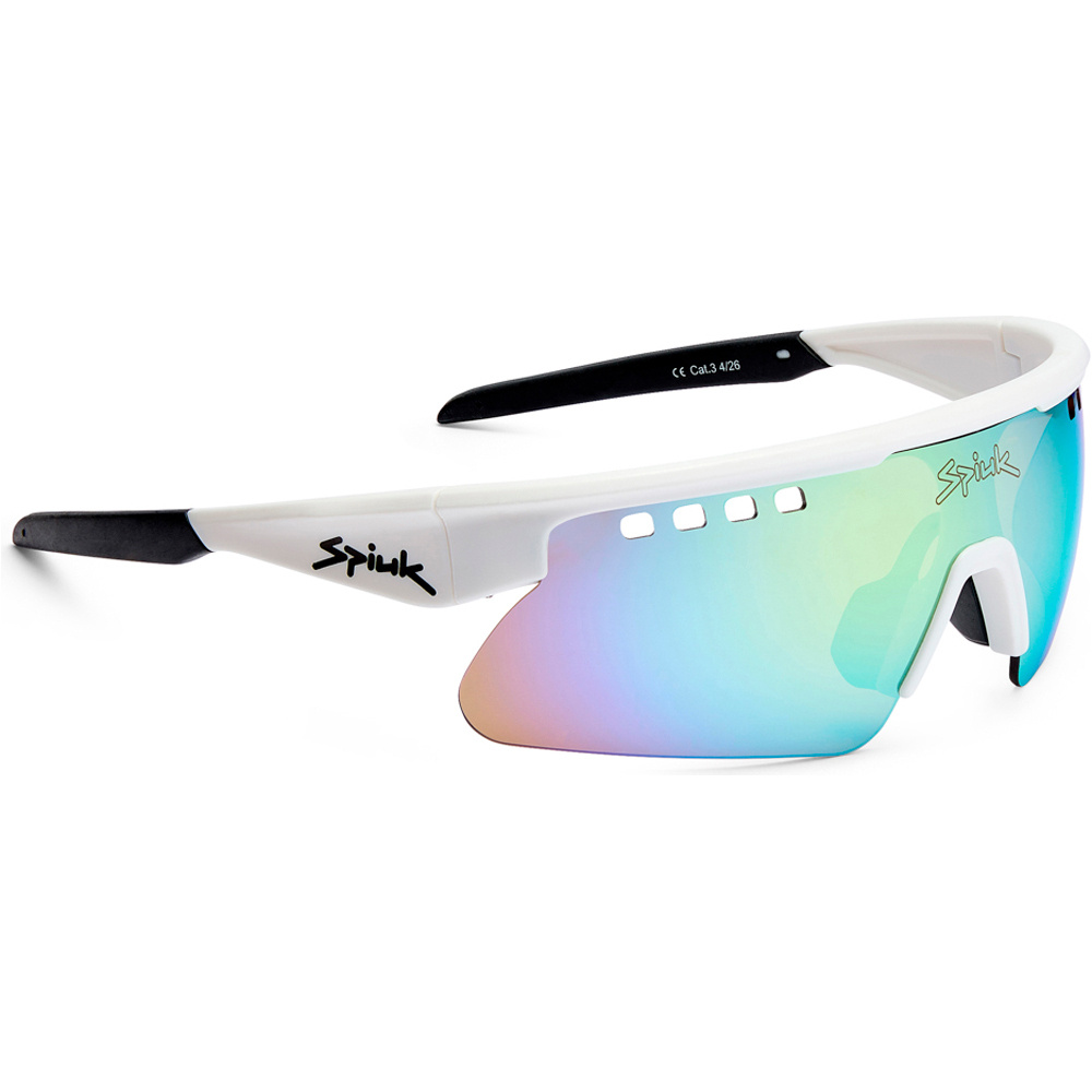 Spiuk gafas ciclismo ALOHA JUNIOR ESPEJO AMARILLO vista frontal