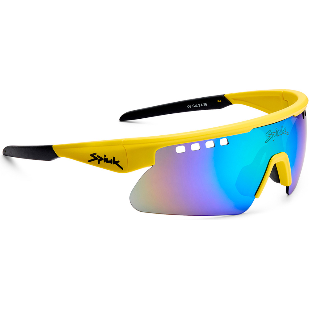 Spiuk gafas ciclismo ALOHA JUNIOR ESPEJO VERDE vista frontal