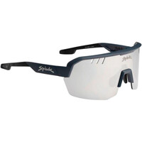 Spiuk gafas ciclismo LYRA ANTRACITA LENTE ESPEJO PLATA vista frontal