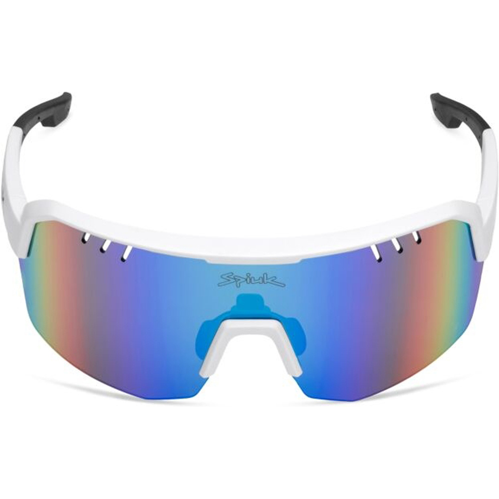 Spiuk gafas ciclismo LYRA BLANCO LENTE ESPEJO VERDE 01