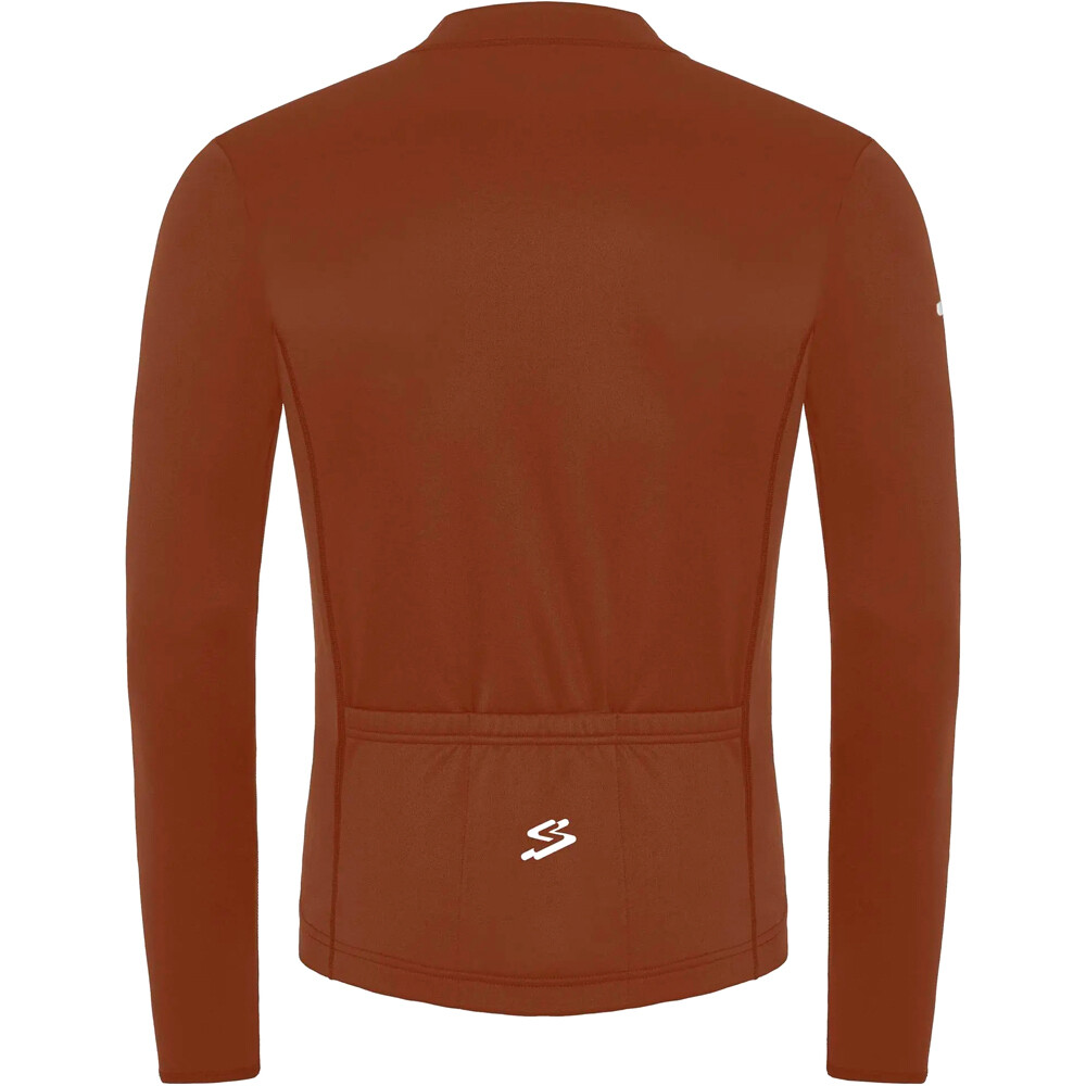 Spiuk maillot manga larga hombre MAILLOT M/L ANATOMIC PULSE UNISEX vista trasera