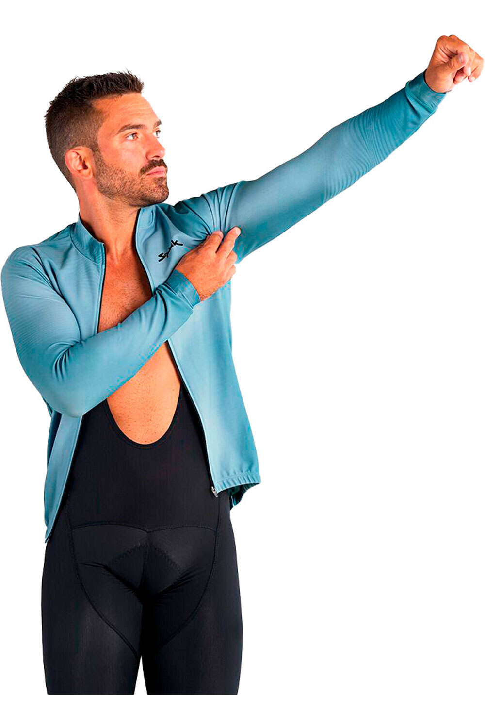 Spiuk maillot manga larga hombre MAILLOT M/L AUNIC vista frontal